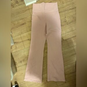 Sunday best flare pink yoga pants